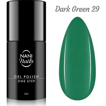 Lak na nehty NANI gel lak One Step 5 ml - Dark Green