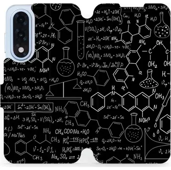 Pouzdro na mobilní telefon Flipové pouzdro Mobiwear - OnePlus Nord 5 - V060P Vzorečky (Knížkové flip pouzdro, obal, kryt na mobil OnePlus Nord 5 - V060P Vzorečky, materiál Umělá kůže + TPU - ochrana 360°, stojánek, silikonová vanička, magnetické zavírání)