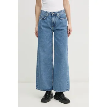 Dámské džíny Džíny Red Bull Racing x Pepe Jeans WIDE LEG JEANS RL200007R17 modrá 55X, vel. 25/30