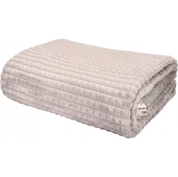 Prostěradlo Deka z mikrovlákna Cadro 160,1 cm x 200,1 cm šedá