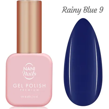 Lak na nehty NANI gel lak Premium 6 ml - Rainy Blue