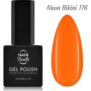 Lak na nehty NANI gel lak 6 ml - Neon Bikini