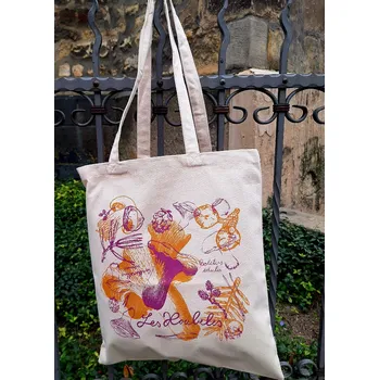 Nákupní košík Les Houbeles Taška nejen na houby "Barevné houby"