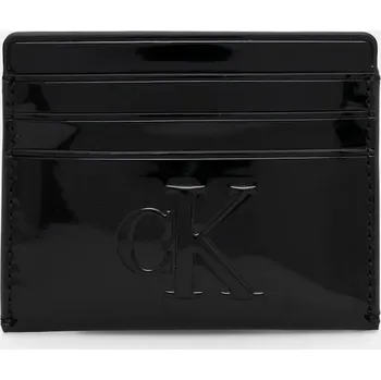 Peněženka Pouzdro na karty Calvin Klein Jeans černá barva, K60K613126 99X, vel. ONE SIZE