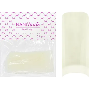 NANI tipy č. 2, krátká lep. plocha 50 ks - Natural
