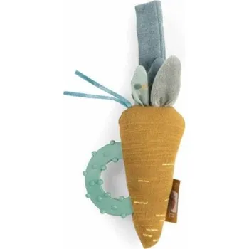 MOULIN ROTY Chrastítko s kousátkem - mrkev