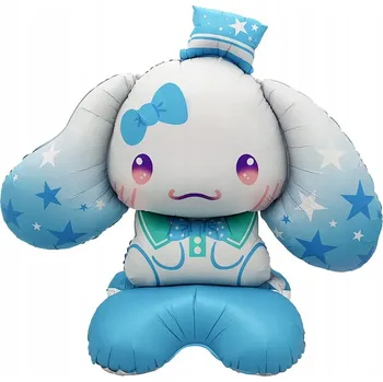 Balónek Fóliový balónek stojící Cinnamoroll v hvězdném kostýmu – 127 x 125 cm