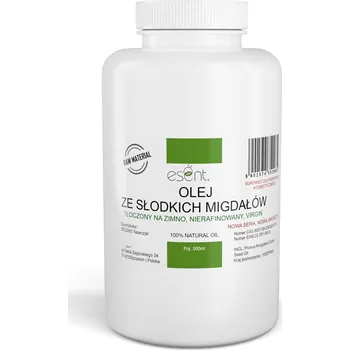Rostlinný olej Olej ze sladkých mandlí VIRGIN, lisovaný za studena 500 ml.