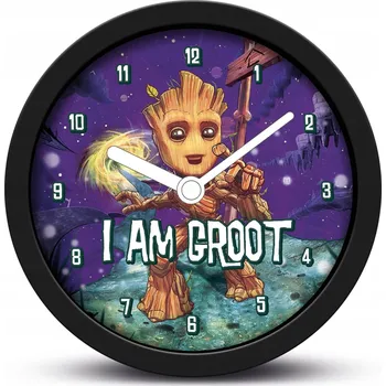Hodiny Strážci Galaxie Baby Groot - stolní hodiny
