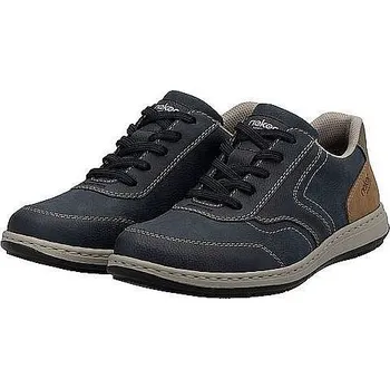 Pánské polobotky RIEKER pánské polobotky 17304-14 modré 45