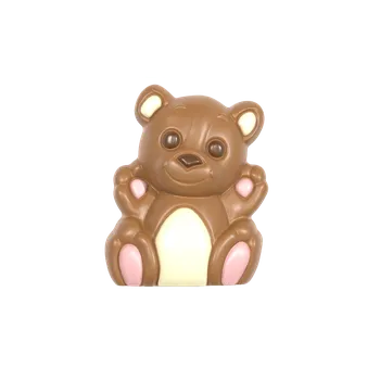 Forma na pečení Forma na čokoládu - Medvěd "Bruno" 3D 80 g