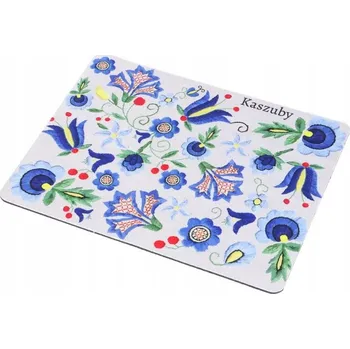 Obraz Podložka pod myš Czec s květinami, 19 cm x 24 cm