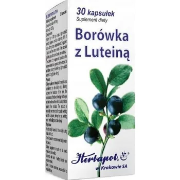 Doplněk stravy Herbapol Krakov lutein kapsle 30 kapslí, ml 12,3 g 30 ks