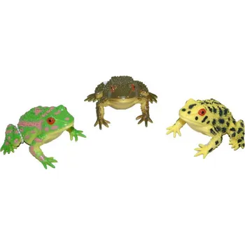 Karnevalový doplněk Žába - 8 cm Barva: Zelená