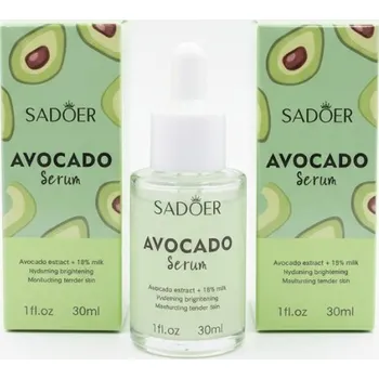 Pleťové sérum SADOER Avokádové sérum na obličej Hydratační 30 ml