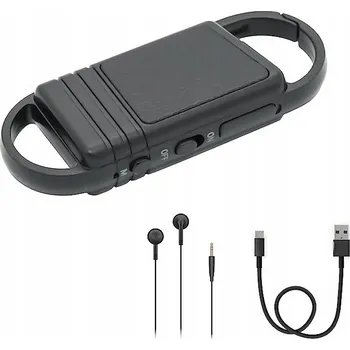 Diktafon Mini Digitální Diktafon 64GB Přívěsek Na Klíče Přenosný Záznam Zvuku