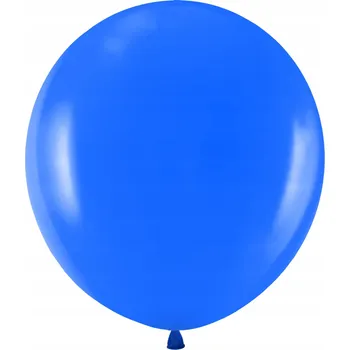 Balónek Tmavě modré balónky 45 cm VELKÉ k narozeninám, na svatba, pro girlandy, sada 2 ks