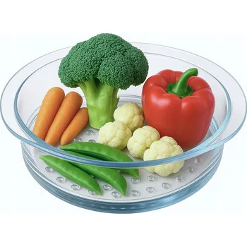 Hrnec SÍTKO skleněná ORGANIZÉR PRO VAŘENÍ V PÁŘE parní hrnec PYREX OLDMAN 20cm