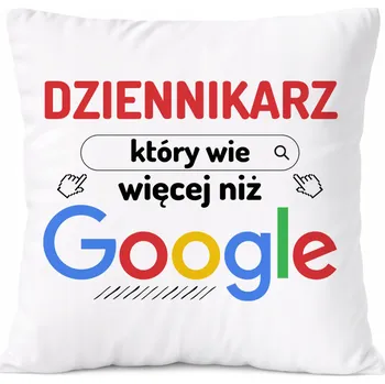 Polštář Dárek Polštář Aquarist s potiskem , bílý PoliDraw