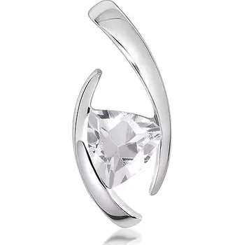 Přívěsek Dirk S White Topaz - stříbrný přívěsek s bílým topazem