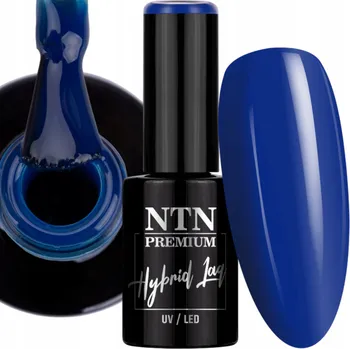 Přípravek na nehty Hybridní lak NTN 5g LED/UV Gel Polish Limited Edition Modrá Č.507