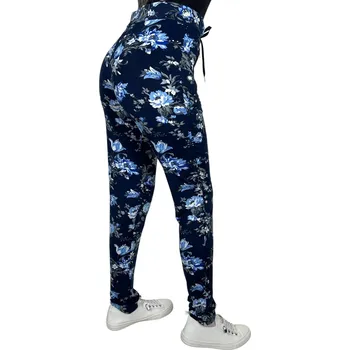 Tovta Dámské nadměrné kalhoty ANDREA Barva: Modrá, Velikost: 4XL