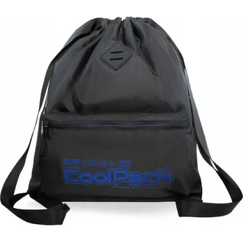 Školní batoh CoolPack s jednou přihrádkou, černý, modrý, 5 l