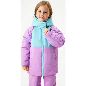 Dívčí bunda unuo Dětská zimní bunda Ski, Lila Velikost: 110/116