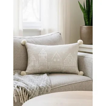 Dekorativní polštářek Sinsay - Dekorační polštář s vánočním motivem - vícebarevná - 363GO-MLC - 363GO-MLC-ONE