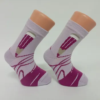 Dětské termo ponožky Bambusové ponožky TUŽKA - světle fialová, Trepon Velikost: 24/27 (16-18)