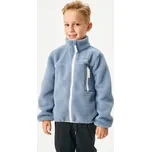 unuo Dětská fleecová bunda Teddy, Modrá Velikost: 98/104