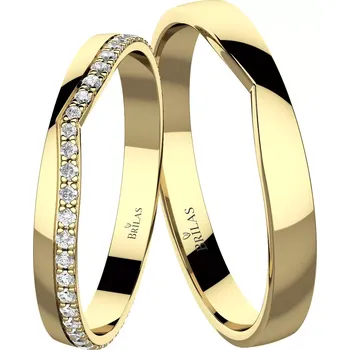 Prsten Briana Gold - snubní prsteny ze žlutého zlata