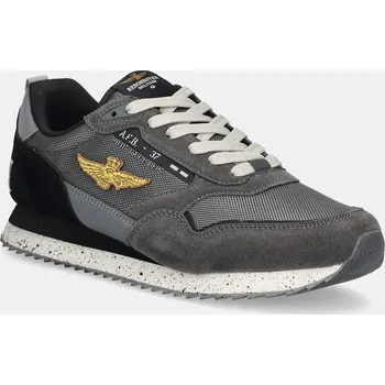 Pánské tenisky Tenisky Aeronautica Militare SNEAKERS pánské, šedá barva, 252SC0288UCT03545 252SC0288UCT03545.34402 90X, EUR 45