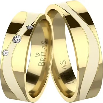 Prsten Dina Gold - snubní prstýnky ze žlutého zlata