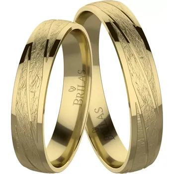 Prsten Aduše Gold - snubní prsteny ze žlutého zlata