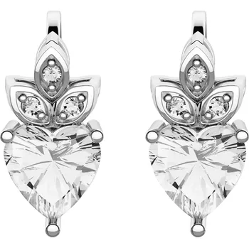 Náušnice Lauren - stříbrné náušnice se zirkony