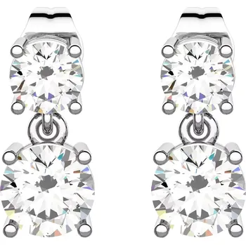 Náušnice Světluše - stříbrné náušnice se zirkony