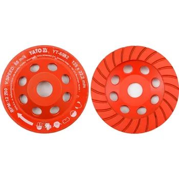 Brusný kotouč Kotouč diamantový 125 x 22,2 mm brusný Yato YT-6032