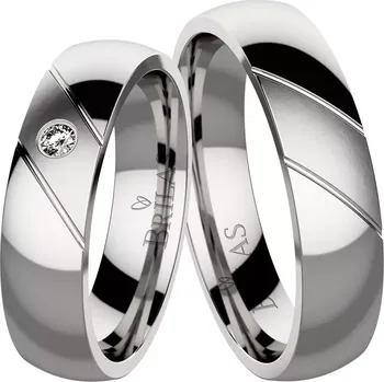 Prsten Emanuele Steel - jedinečné ocelové snubní prsteny