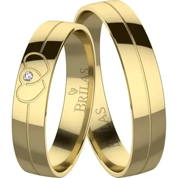 Prsten Hadeon Gold - snubní prsteny ze žlutého zlata