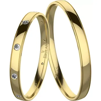 Prsten Fade Gold - snubní prsteny ze žlutého zlata