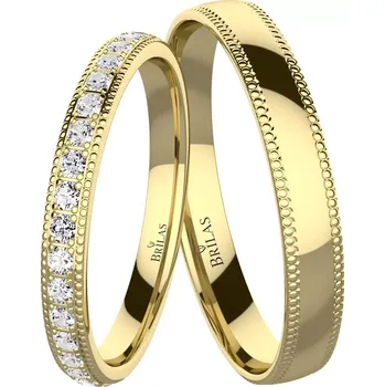 Prsten Elira Gold - snubní prsteny ze žlutého zlata