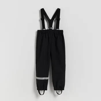 Chlapecké kalhoty Reserved - Kalhoty s kšandami - tmavě šedá - 832GM-90X - 832GM-90X-116