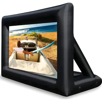 Projekční plátno Real Home Velké nafukovací projekční plátno pro projektor