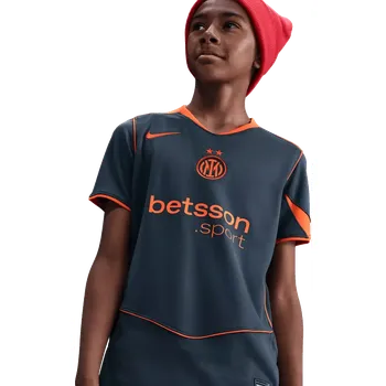 Dětský třetí fotbalový dres Nike Inter Milan 25/26 tmavě modrý