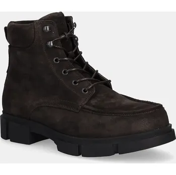 Pánské tenisky Semišové boty Guess FILY FMFFIL.SUE10.COFFE hnědá 84X, EUR 44