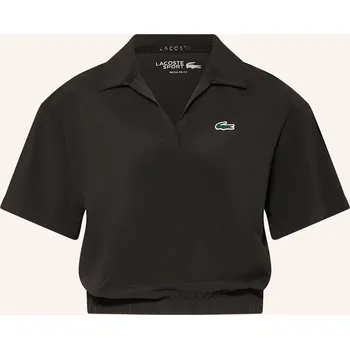 Lacoste Dámská Funkční Polokošile, černá, 40