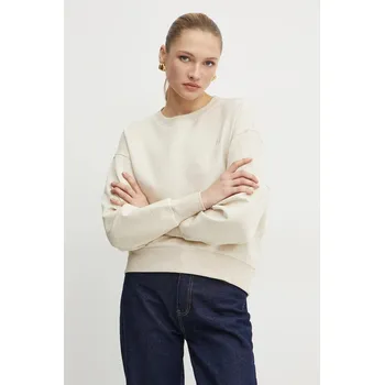 Pánská mikina Mikina BOSS 50534558 béžová 80D, vel. M