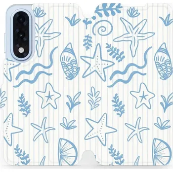 Pouzdro na mobilní telefon Flipové pouzdro Mobiwear - OnePlus Nord 5 - VP88S Pod hladinou (Knížkové flip pouzdro, obal, kryt na mobil OnePlus Nord 5 - VP88S Pod hladinou, materiál Umělá kůže + TPU - ochrana 360°, stojánek, silikonová vanička, magnetické zavírání)