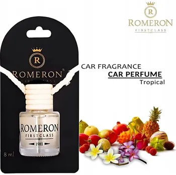 Vůně do auta ROMERON Vůně do auta 8 ml ZÁVĚSKA TROPICAL